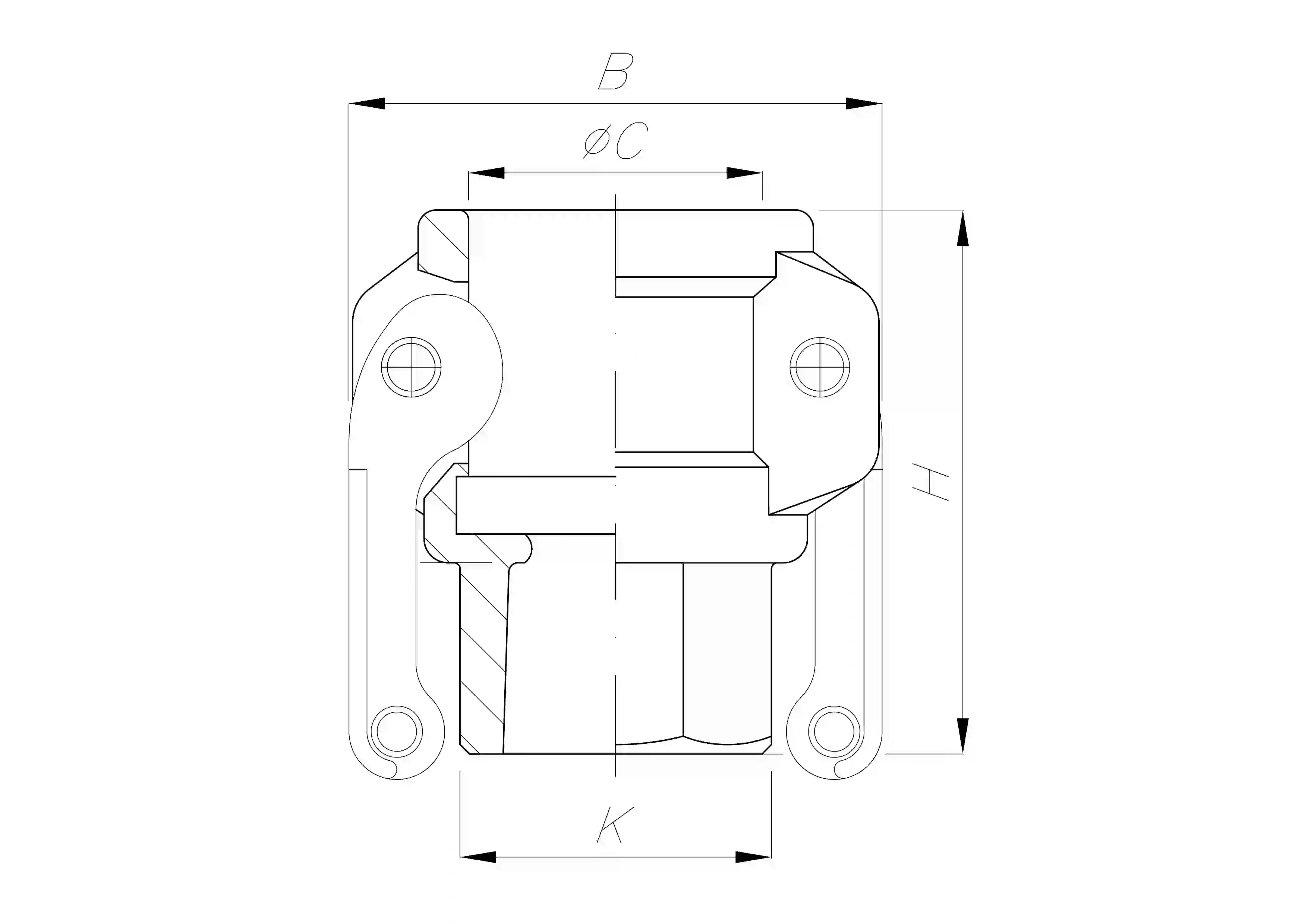Coupler Female Threaded